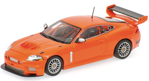 Jaguar XKR GT3 2008 Plain Body Straßenversion orange 1:43 Jaguar XKR GT3 2008 Plain Body Straßenversion orange 1:43